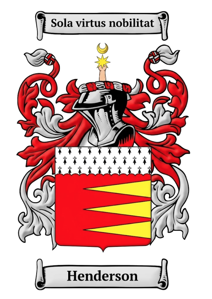 The Henderson family coat of arms